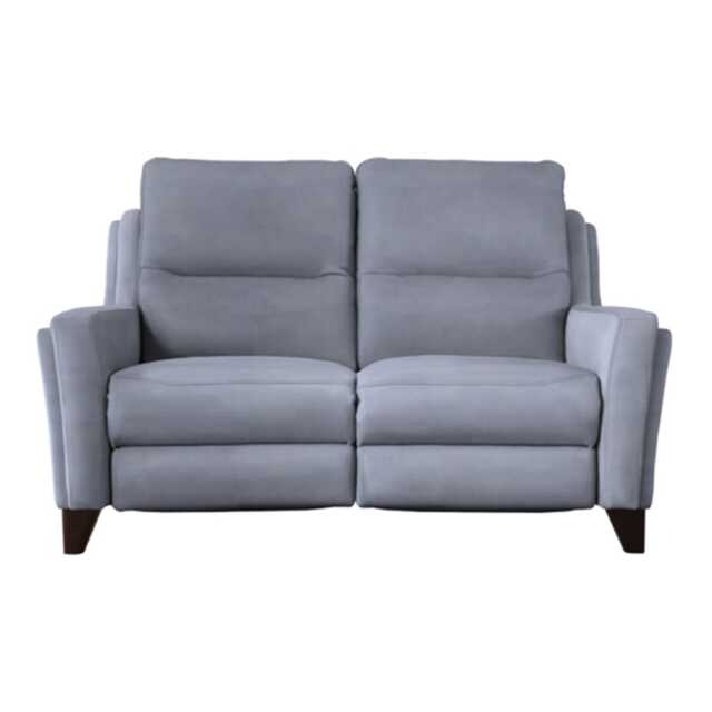 Parker Knoll Portland 2 Seater Leather Sofa, Roma Storm