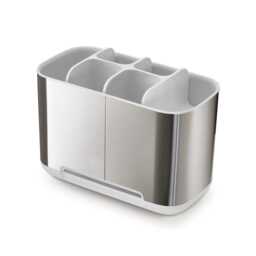 Joseph Joseph EasyStore Toothbrush Holder, Large, Stainless Steel - thumbnail 5