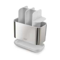 Joseph Joseph EasyStore Toothbrush Holder, Large, Stainless Steel - thumbnail 4