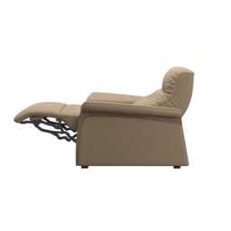 Stressless Mary Wood Leather Power Recliner Armchair
