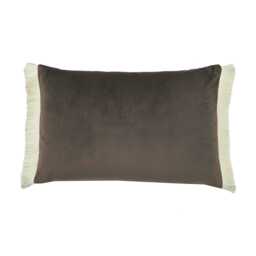 Graham & Brown Fringe Opulence Cushion, Chocolate - thumbnail 5