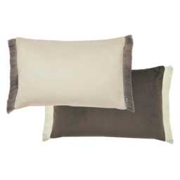 Graham & Brown Fringe Opulence Cushion, Chocolate - thumbnail 2