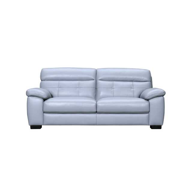 Casa Milan 3 Seater Leather Sofa - image 1
