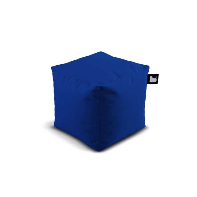 Extreme Lounging Mighty B-Box Weather Resistant Garden Footstool, Blue - image 1