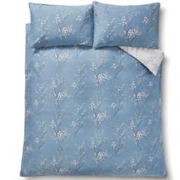Laura Ashley Pussy Willow Duvet Set, Double, Dark Seaspray - thumbnail 2