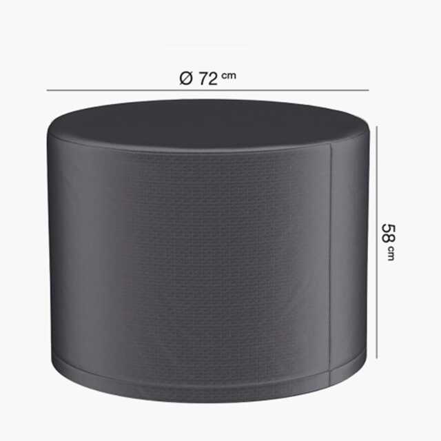 Aerocover Weather Resistant Outdoor Fire Pit Table Cover, Round, 72x58cm - image 1