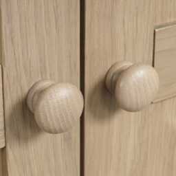Casa Linden 3 Drawer Bedside Cabinet - thumbnail 4