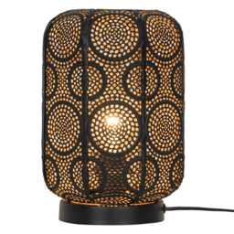 Casa Morrocco Table Lamp, Black - thumbnail 2