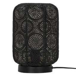 Casa Morrocco Table Lamp, Black - thumbnail 1