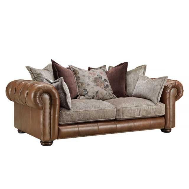 At The Helm Atlantis 2 Seater Fabric Sofa, Roaming Valley - image 1