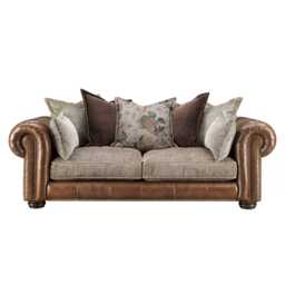 At The Helm Atlantis 2 Seater Fabric Sofa, Roaming Valley - thumbnail 2