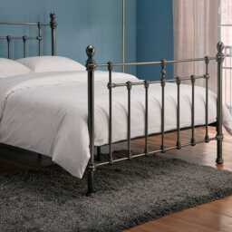 Casa Eve Bed Frame, Double, Black - thumbnail 3