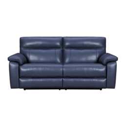 Casa Hardy 3 Seater Leather Power Recliner Sofa - thumbnail 1