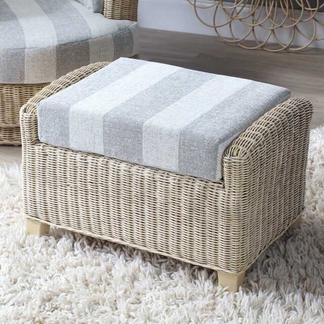 Desser Dijon Cane Footstool