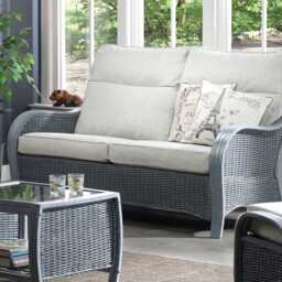 Desser Turin 3 Seater Cane Sofa - thumbnail 1