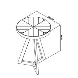 Casa Eclipse Side Table - thumbnail 3