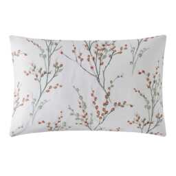 Laura Ashley Pussy Willow Pillowcase Pair, Fern Green - thumbnail 2