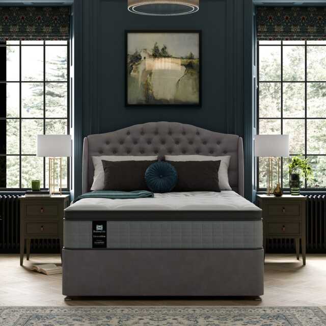 Sealy Hawking Elevate Ultra Divan Bed Set, Double - image 1