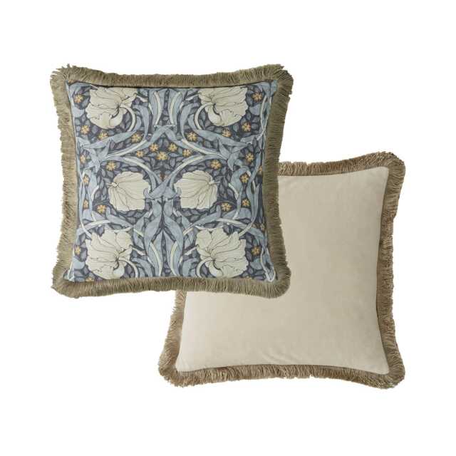 William Morris At Home Pimpernel Cushion, 50x50cm, Ink - image 1