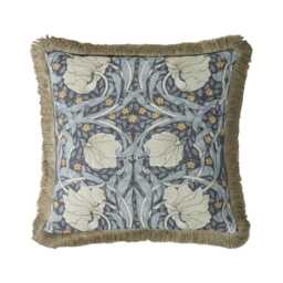 William Morris At Home Pimpernel Cushion, 50x50cm, Ink - thumbnail 2