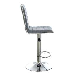 Casa Miranda Bar Stool, Light Grey - thumbnail 3