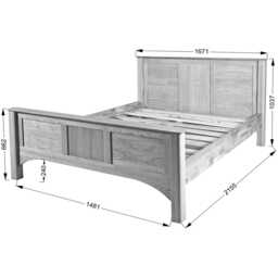 Casa Toulouse King Bed Frame - thumbnail 2