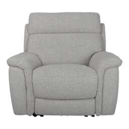 Casa Cara Power Recliner Fabric Armchair, Milan Oyster