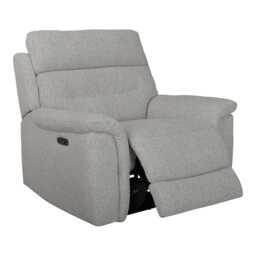 Casa Cara Power Recliner Fabric Armchair, Milan Oyster - thumbnail 2