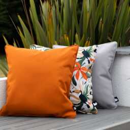 Extreme Lounging Weather Resistant Outdoor B-Cushion, 43x43cm, Rustic Orange
