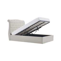Casa Gerbera Storage Bed Frame, Single, Natural - thumbnail 2