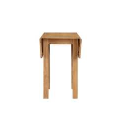 Casa Tavistock Square Drop Leaf Table, Light Oak - thumbnail 3