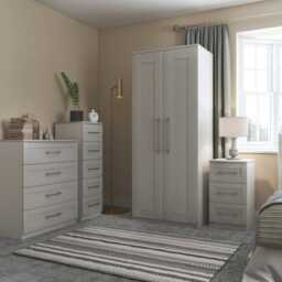 Casa Madrid 3 Drawer Chest, Grey - thumbnail 2