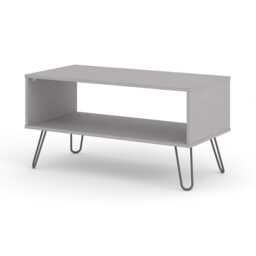 Casa Alden Open Shelf Coffee Table, Grey - thumbnail 2