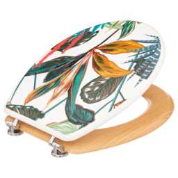 5five Tropical Wooden Toilet Seat - thumbnail 2