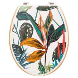 5five Tropical Wooden Toilet Seat - thumbnail 1