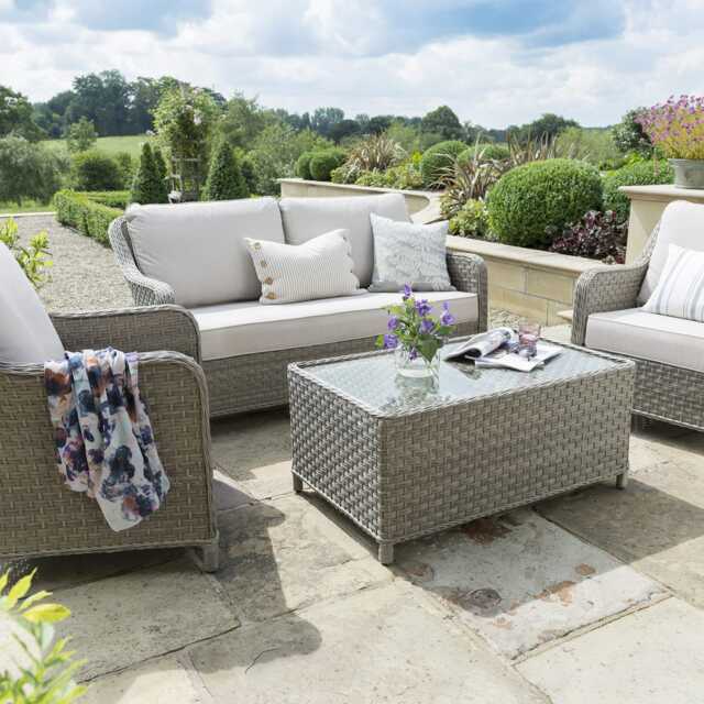 Kettler Charlbury Aluminium Garden Sofa Set, 6 Seater - image 1