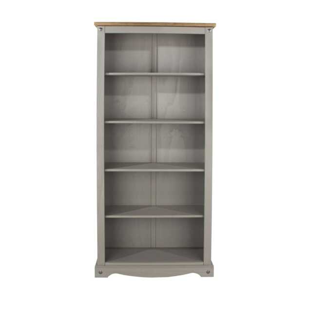 Casa Connor Tall Bookcase, Grey - image 1