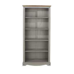 Casa Connor Tall Bookcase, Grey