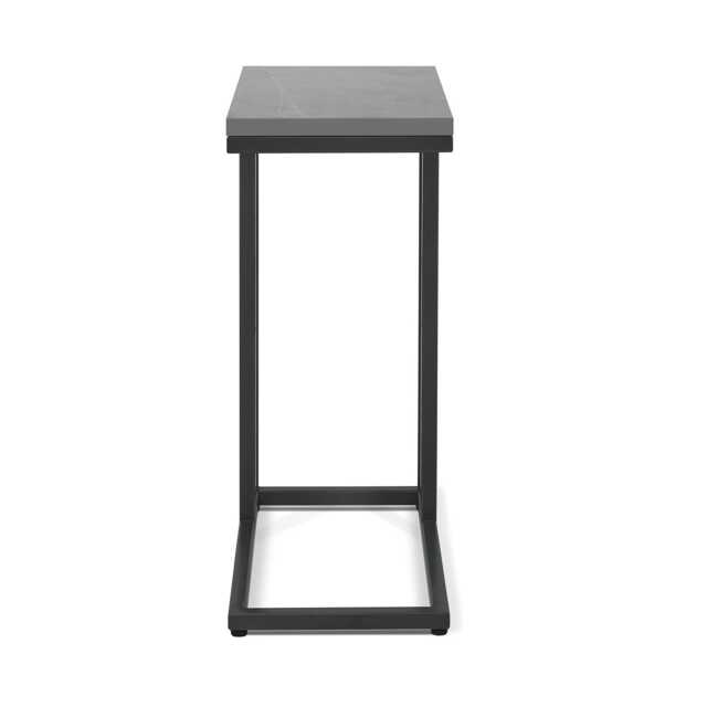 Casa Sofia Sofa Side Table, Matt Grey - image 1