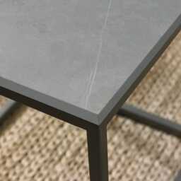 Casa Sofia Sofa Side Table, Matt Grey - thumbnail 3