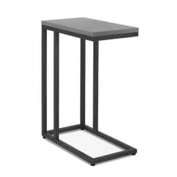Casa Sofia Sofa Side Table, Matt Grey - thumbnail 2