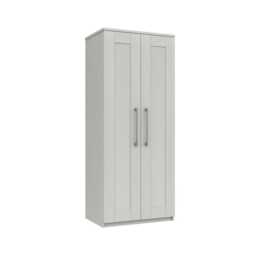 Casa Madrid 2 Door Wardrobe, Grey