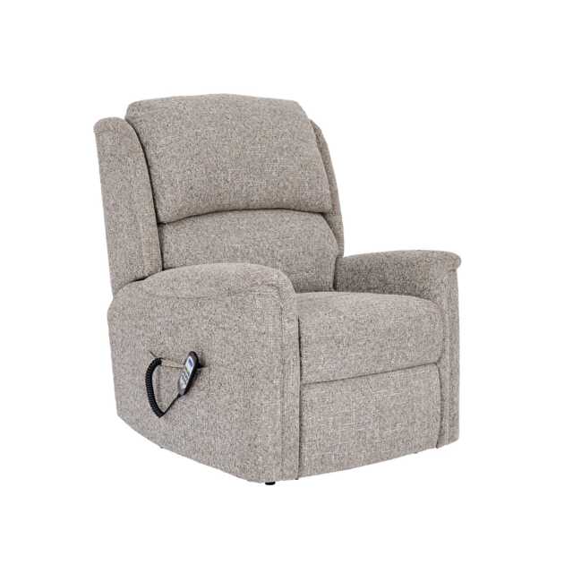 Celebrity Farndon Grande Cloud Zero Power Recliner Fabric Armchair, Luna Silver - image 1