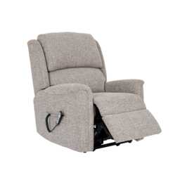 Celebrity Farndon Grande Cloud Zero Power Recliner Fabric Armchair, Luna Silver - thumbnail 2
