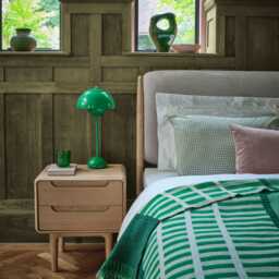 G Plan Winchester 2 Drawer Bedside Cabinet - thumbnail 3