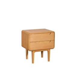 G Plan Winchester 2 Drawer Bedside Cabinet - thumbnail 2