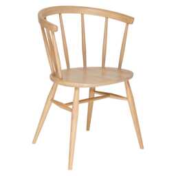 Ercol Heritage Oak Dining Armchair - thumbnail 2