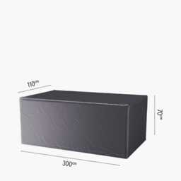 Aerocover Weather Resistant Outdoor Table Cover, Rectangular, 300x110x70cm