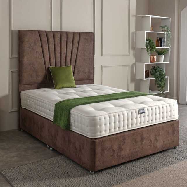 Casa Backcare 1000 Divan Bed Set, Single