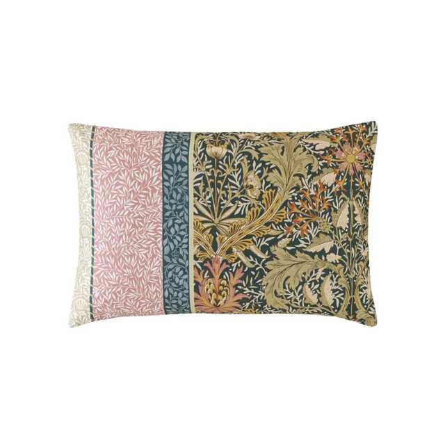 William Morris At Home Kelmscott Standard Pillowcase Pair, Navy Rose - image 1